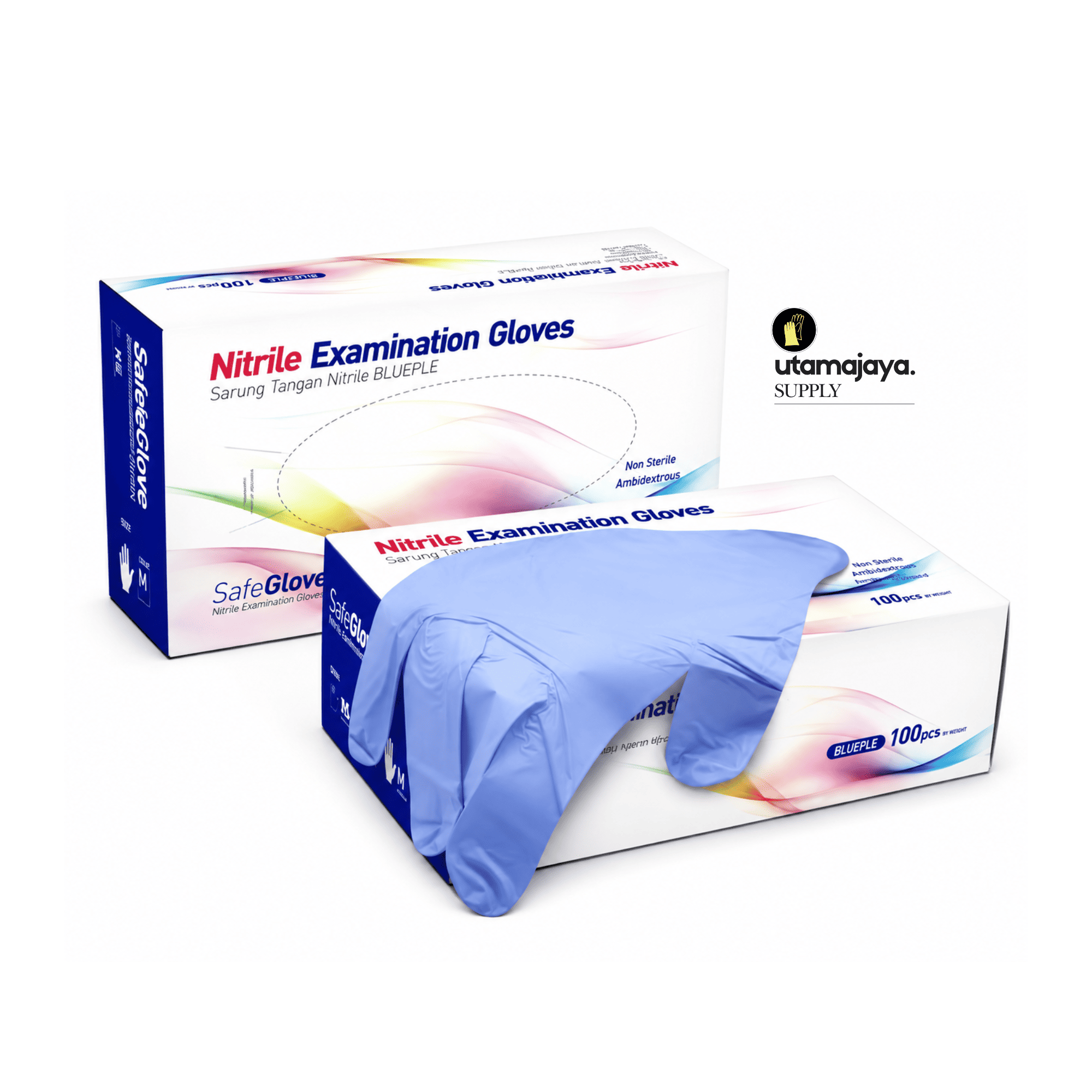 sarung tangan medis nitrile