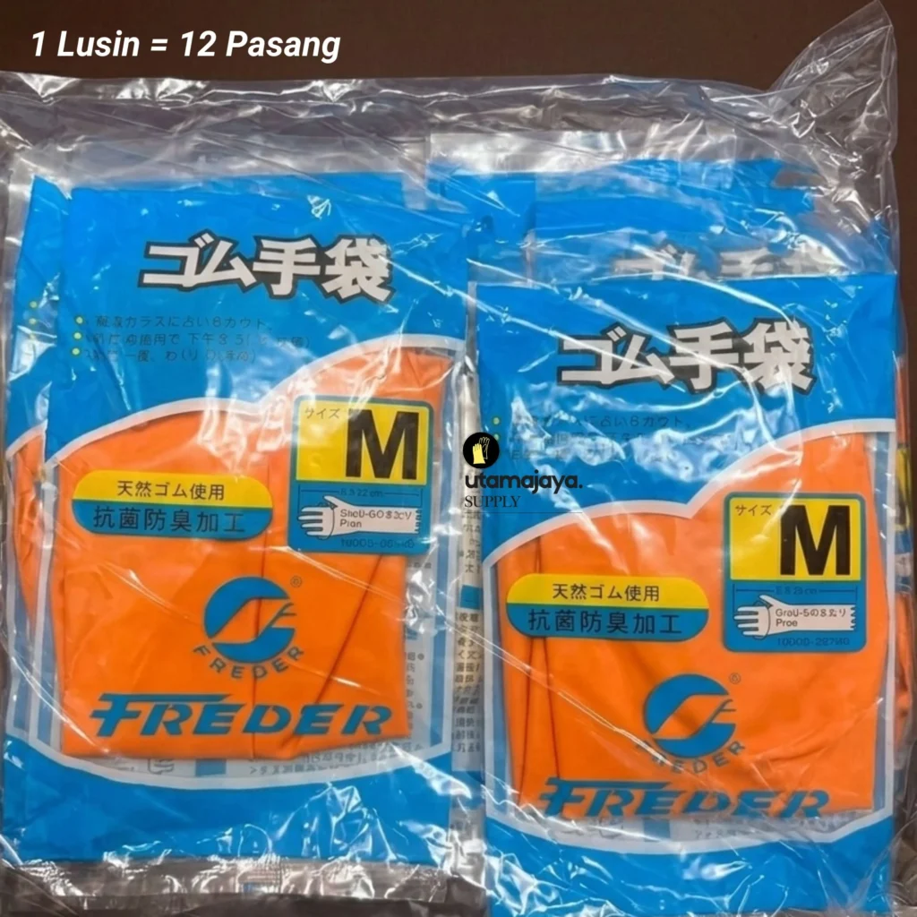 sarung tangan orange